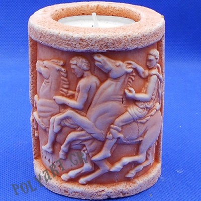 Μ. Αλέξανδρος & Βουκεφάλας - Κηροπήγιο Ρεσώ