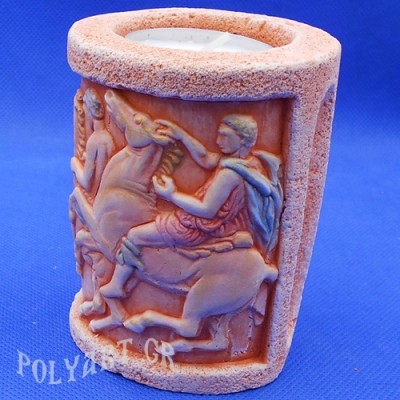 Μ. Αλέξανδρος & Βουκεφάλας - Κηροπήγιο Ρεσώ