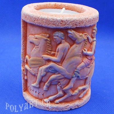 Μ. Αλέξανδρος & Βουκεφάλας - Κηροπήγιο Ρεσώ