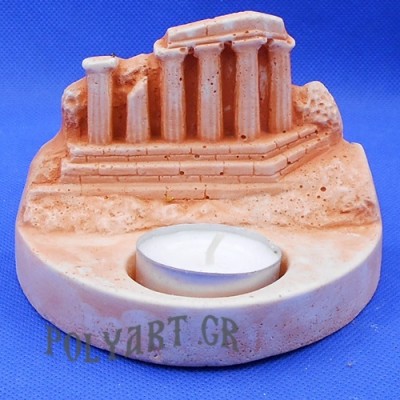 Αρχαιοελληνικός Nαός - Κηροπήγιο Ρεσώ