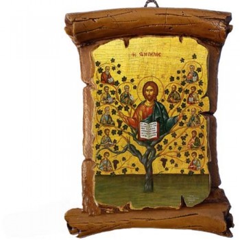 ΙΗΣΟΥΣ ΧΡΙΣΤΟΥΣ - Πάπυρος Τοίχου 13cm