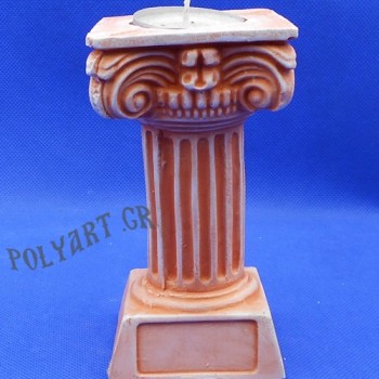 Κολώνα με πυραμοειδή βάση - Κηροπήγιο Ρεσώ