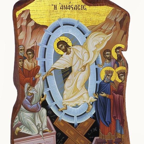 ΑΝΑΣΤΑΣΗ ΧΡΙΣΤΟΥ - ΑγιόΠετρα 21cm
