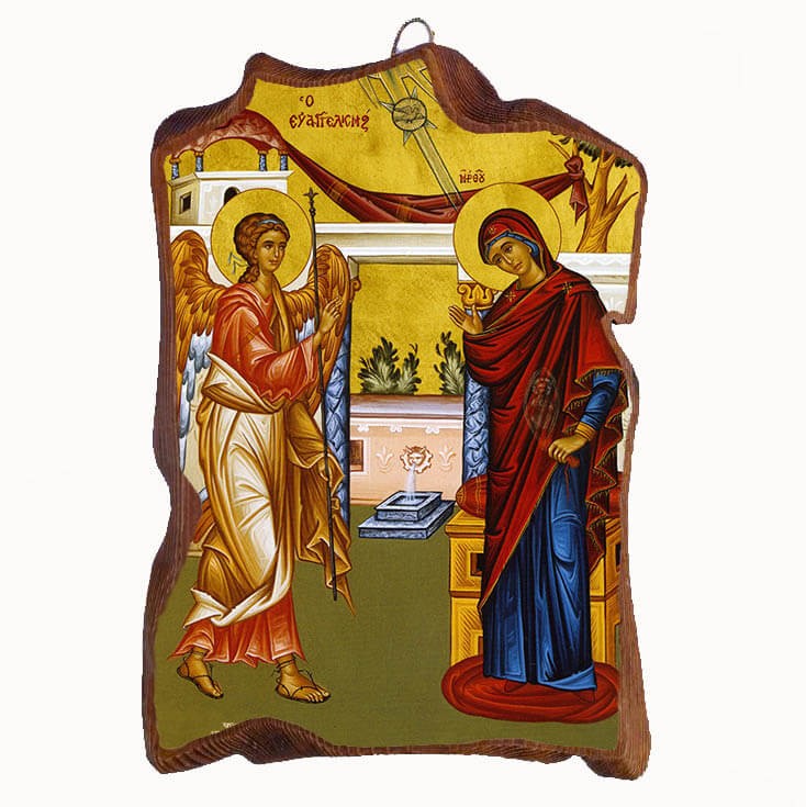 ΕΥΑΓΓΕΛΙΣΜΟΣ ΘΕΟΤΟΚΟΥ - ΑγιόΠετρα 21cm