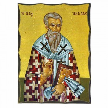 ΑΓΙΟΣ ΑΝΤΥΠΑΣ - Αγιορείτικη Ξύλινη Εικόνα