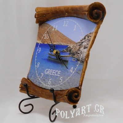 ΨΑΡΟΒΑΡΚΑ- Ρολόι Τοίχου Πάπυρος