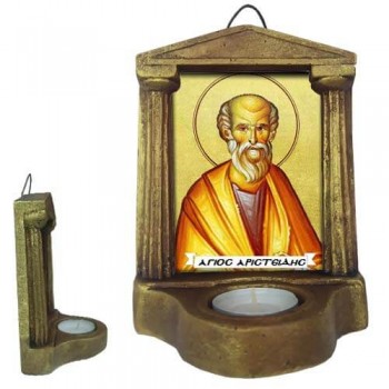 ΑΓΙΟΣ ΑΡΙΣΤΕΙΔΗΣ - Εικονοστάσι Τοίχου & Βάσης με Ρεσώ
