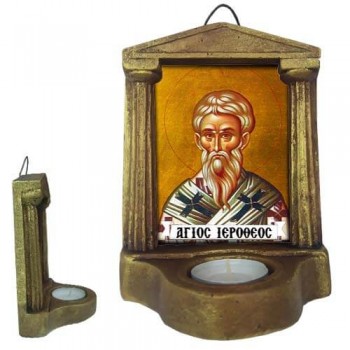 ΑΓΙΟΣ ΙΕΡΟΘΕΟΣ - Εικονοστάσι Τοίχου & Βάσης με Ρεσώ