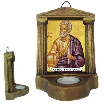 ΑΓΙΟΣ ΜΑΤΘΙΑΣ - Εικονοστάσι Τοίχου & Βάσης με Ρεσώ