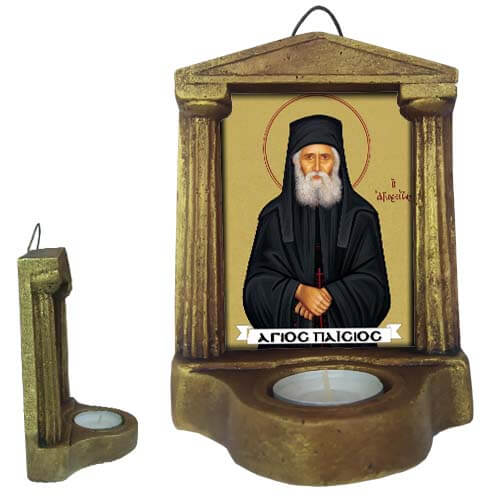 ΑΓΙΟΣ ΠΑΪΣΙΟΣ - Εικονοστάσι Τοίχου & Βάσης με Ρεσώ