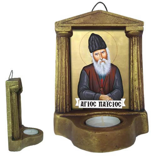 ΑΓΙΟΣ ΠΑΪΣΙΟΣ - Εικονοστάσι Τοίχου & Βάσης με Ρεσώ