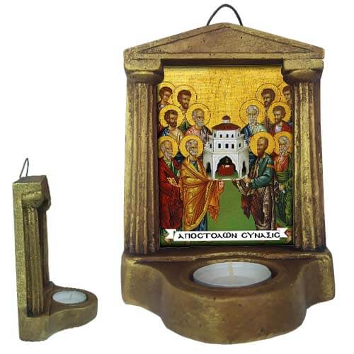 ΣΥΝΑΞΙΣ ΑΠΟΣΤΟΛΩΝ - Εικονοστάσι Τοίχου & Βάσης με Ρεσώ