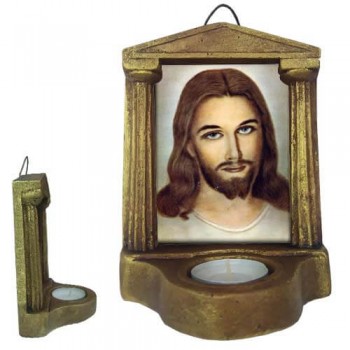 ΙΗΣΟΥΣ ΧΡΙΣΤΟΣ - Εικονοστάσι Τοίχου & Βάσης με Ρεσώ