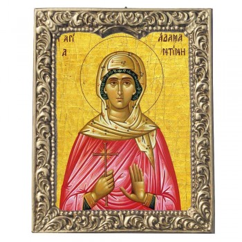 ΑΓΙΑ ΑΔΑΜΑΝΤΙΝΗ - Βυζαντινή Κορνίζα