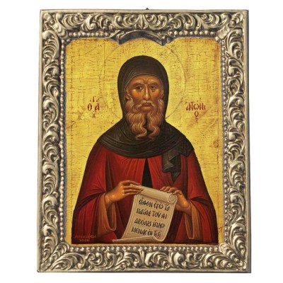 ΑΓΙΟΣ ΑΝΤΩΝΙΟΣ - Βυζαντινή Κορνίζα