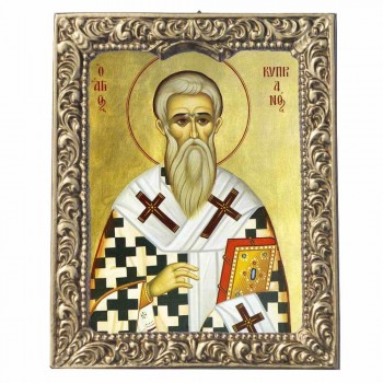 ΑΓΙΟΣ ΚΥΠΡΙΑΝΟΣ - Βυζαντινή Κορνίζα