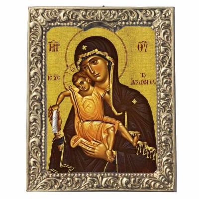 ΠΑΝΑΓΙΑ ΑΞΙΟΝ ΕΣΤΙ - Βυζαντινή Κορνίζα