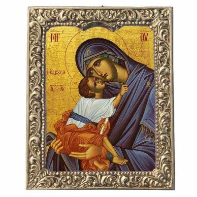 ΠΑΝΑΓΙΑ ΕΛΕΟΥΣΑ - Βυζαντινή Κορνίζα