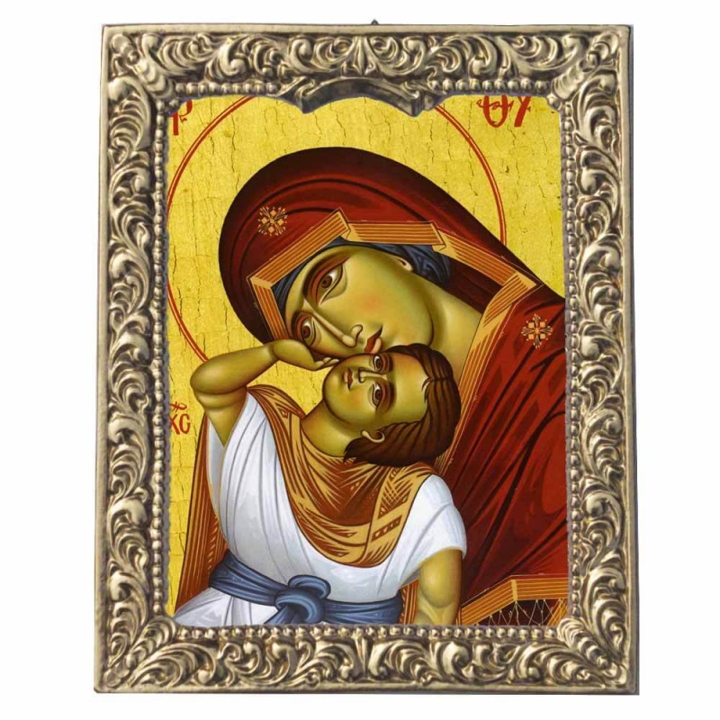 ΠΑΝΑΓΙΑ ΚΑΡΔΙΩΤΙΣΣΑ - Βυζαντινή Κορνίζα