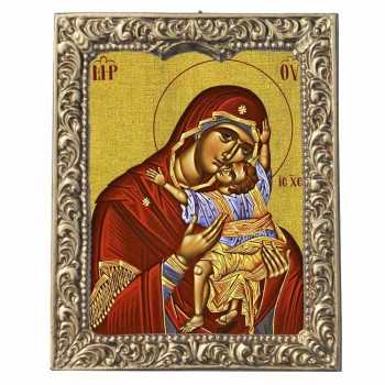 ΠΑΝΑΓΙΑ ΓΛΥΚΟΦΙΛΟΥΣΑ - Βυζαντινή Κορνίζα