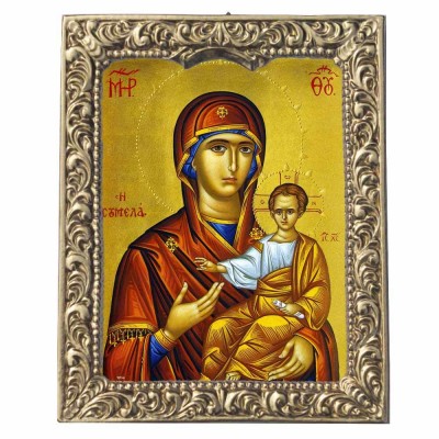 ΠΑΝΑΓΙΑ ΣΟΥΜΕΛΑ - Βυζαντινή Κορνίζα