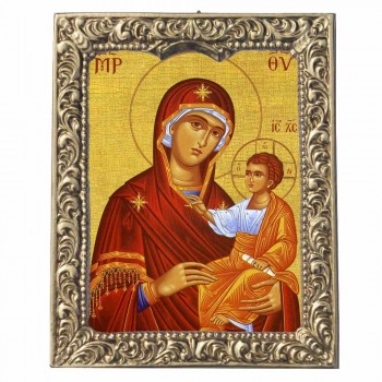 ΠΑΝΑΓΙΑ ΘΕΟΤΟΚΟΣ - Βυζαντινή Κορνίζα