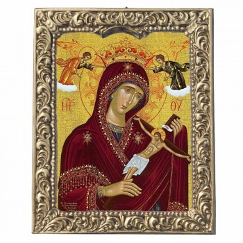 ΠΑΝΑΓΙΑ ΤΟΥ ΧΑΡΟΥ - Βυζαντινή Κορνίζα