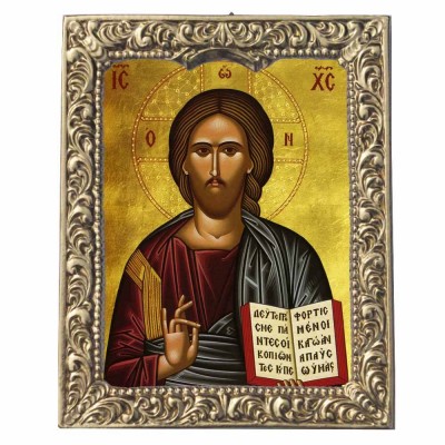 ΙΗΣΟΥΣ ΧΡΙΣΤΟΣ ΕΥΛΟΓΩΝ - Βυζαντινή Κορνίζα