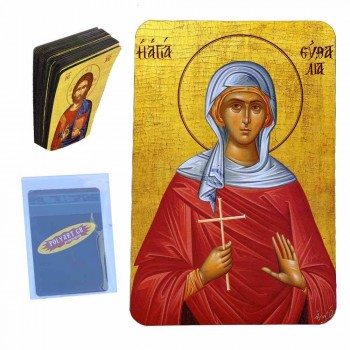 ΑΓΙΑ ΕΥΘΑΛΙΑ - Μαγνητάκι Τύπου Κάρτας (50 τεμάχια)