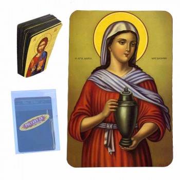 ΑΓΙΑ ΜΑΡΙΑ ΜΑΓΔΑΛΗΝΗ - Μαγνητάκι Τύπου Κάρτας (50 τεμάχια)