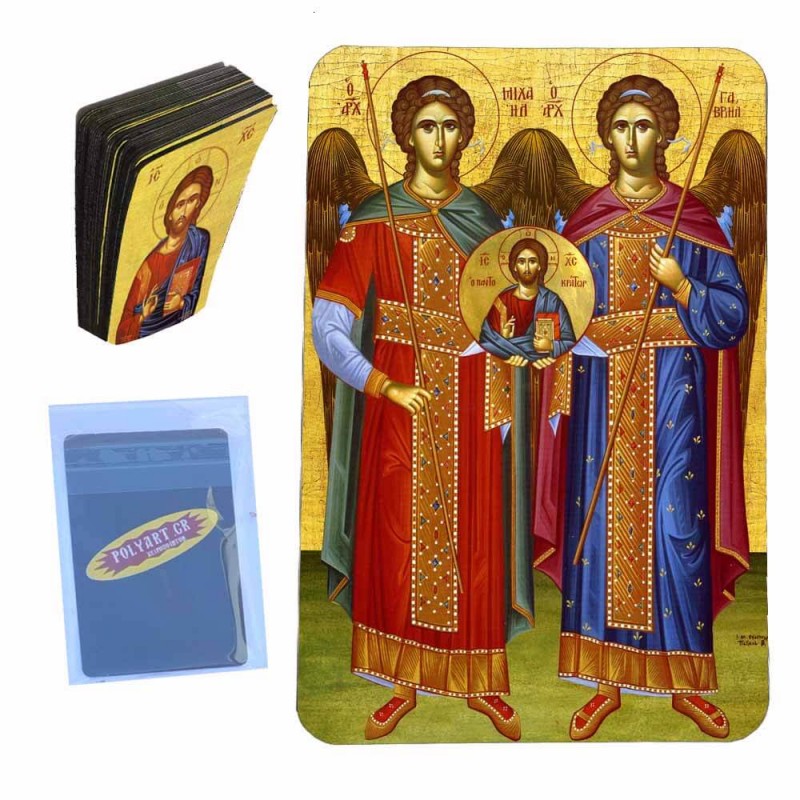 ΑΓΙΟΙ ΤΑΞΙΑΡΧΕΣ - Μαγνητάκι Τύπου Κάρτας (50 τεμάχια)