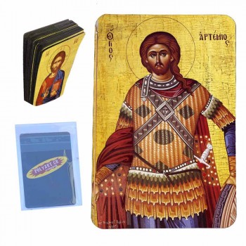 ΑΓΙΟΣ ΑΡΤΕΜΙΟΣ - Μαγνητάκι Τύπου Κάρτας (50 τεμάχια)