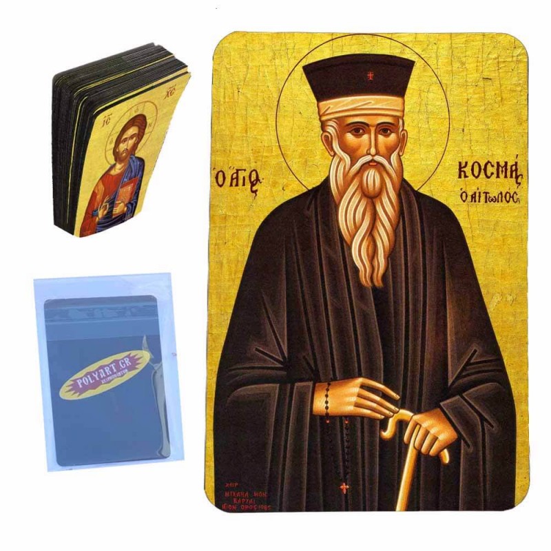 ΑΓΙΟΣ ΚΟΣΜΑΣ ΑΙΤΩΛΟΣ - Μαγνητάκι Τύπου Κάρτας (50 τεμάχια)