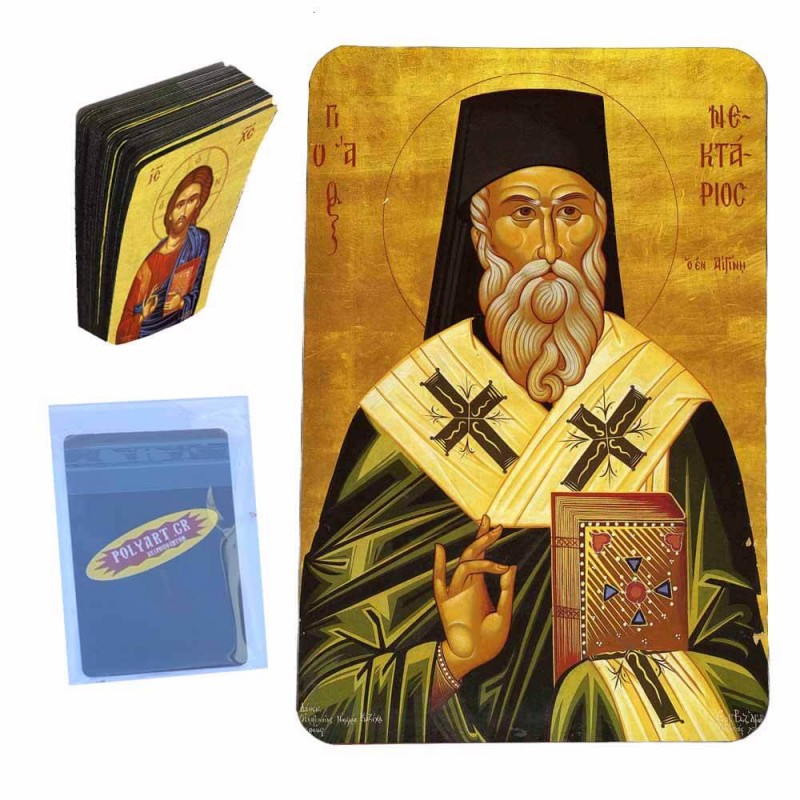 ΑΓΙΟΣ ΝΕΚΤΑΡΙΟΣ - Μαγνητάκι Τύπου Κάρτας (50 τεμάχια)
