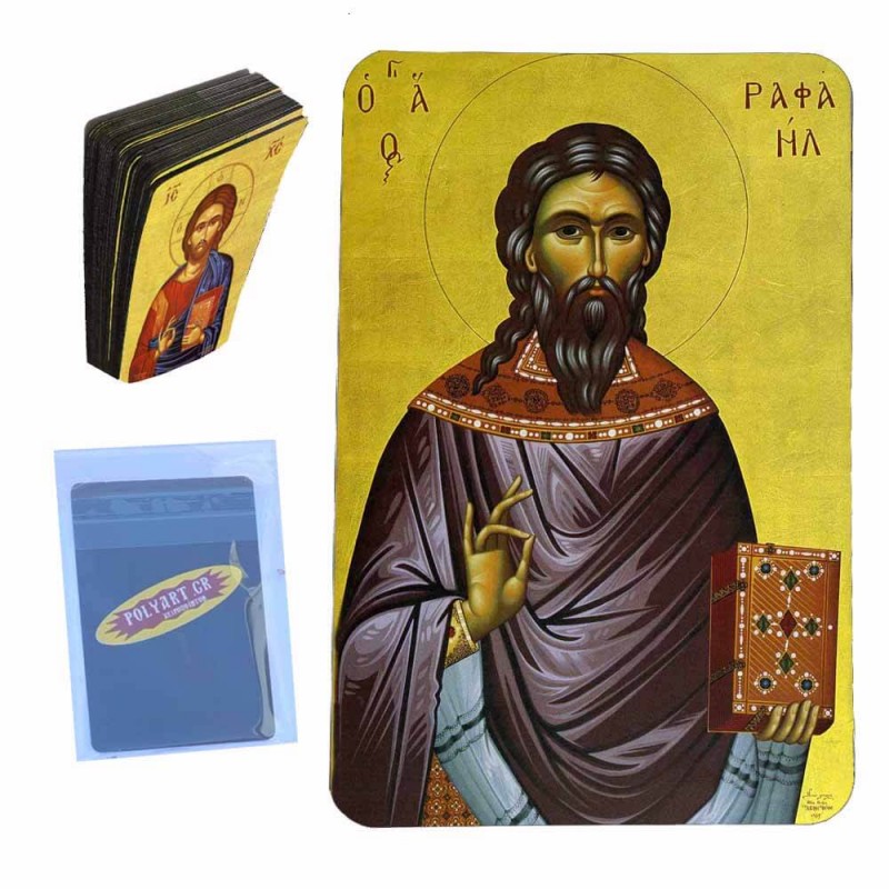 ΑΓΙΟΣ ΡΑΦΑΗΛ - Μαγνητάκι Τύπου Κάρτας (50 τεμάχια)