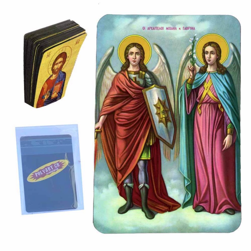 ΑΡΧΑΓΓΕΛΟΙ ΜΙΧΑΗΛ & ΓΑΒΡΙΗΛ - Μαγνητάκι Τύπου Κάρτας (50 τεμάχια)