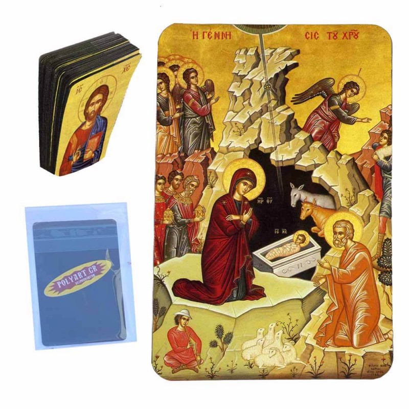 ΓΕΝΝΗΣΗ ΧΡΙΣΤΟΥ - Μαγνητάκι Τύπου Κάρτας (50 τεμάχια)