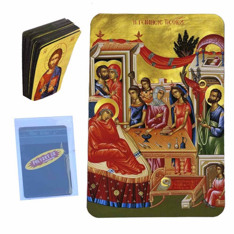 ΓΕΝΝΗΣΗ ΤΗΣ ΘΕΟΤΟΚΟΥ - Μαγνητάκι Τύπου Κάρτας (50 τεμάχια)