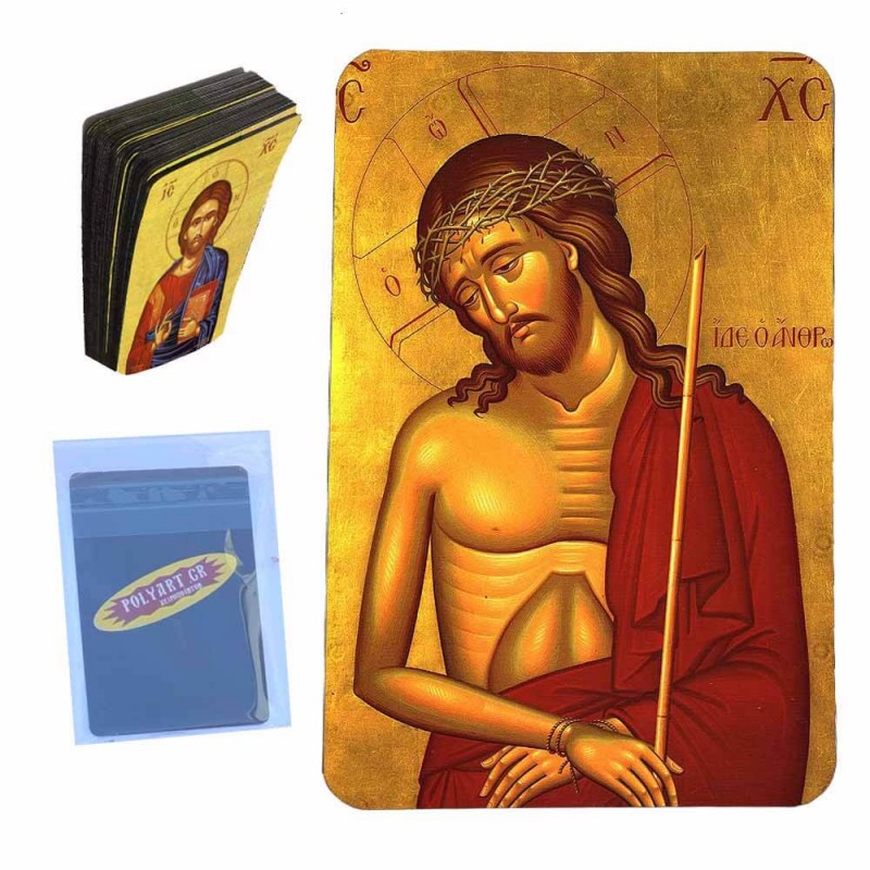 ΙΗΣΟΥΣ ΧΡΙΣΤΟΣ Ο ΝΥΜΦΙΟΣ - Μαγνητάκι Τύπου Κάρτας (50 τεμάχια)