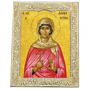 ΑΓΙΑ ΑΔΑΜΑΝΤΙΝΗ - Βυζαντινή Κορνίζα