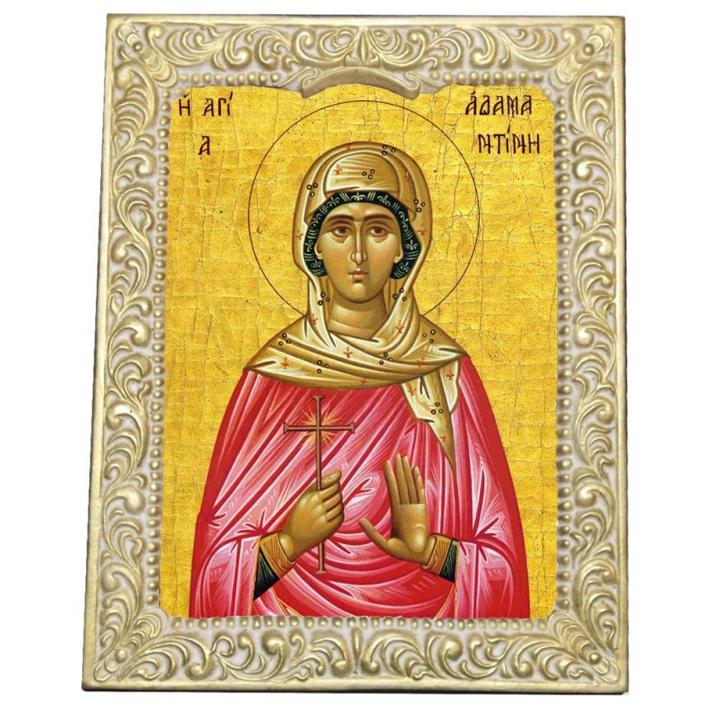 ΑΓΙΑ ΑΔΑΜΑΝΤΙΝΗ - Βυζαντινή Κορνίζα