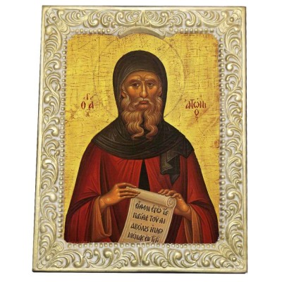 ΑΓΙΟΣ ΑΝΤΩΝΙΟΣ - Βυζαντινή Κορνίζα