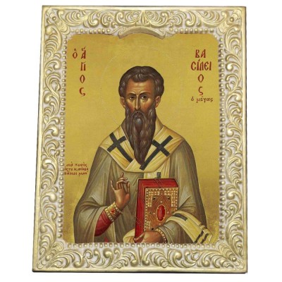 ΑΓΙΟΣ ΒΑΣΙΛΕΙΟΣ - Βυζαντινή Κορνίζα