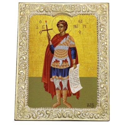 ΑΓΙΟΣ ΦΑΝΟΥΡΙΟΣ - Βυζαντινή Κορνίζα