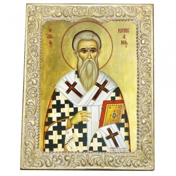 ΑΓΙΟΣ ΚΥΠΡΙΑΝΟΣ - Βυζαντινή Κορνίζα