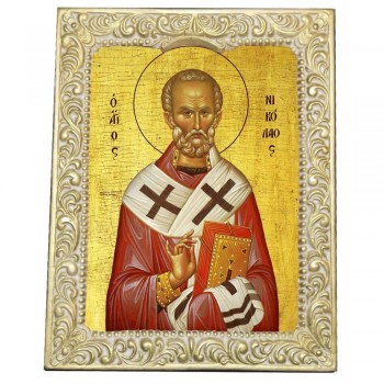 ΑΓΙΟΣ ΝΙΚΟΛΑΟΣ - Βυζαντινή Κορνίζα