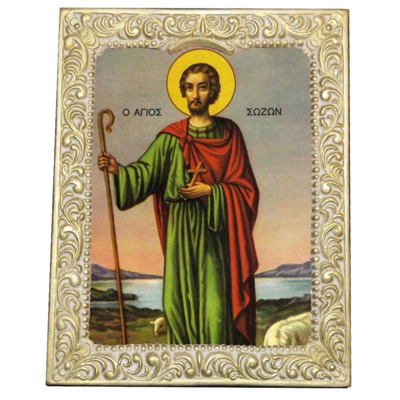 ΑΓΙΟΣ ΣΩΖΩΝ - Βυζαντινή Κορνίζα