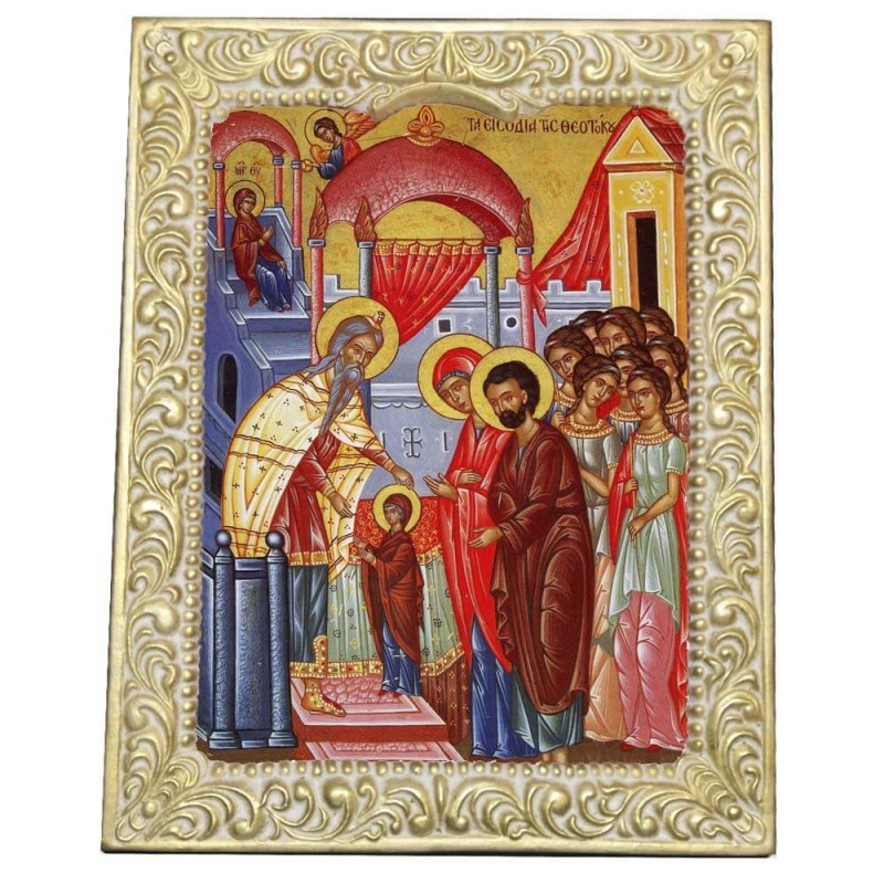 ΕΙΣΟΔΙΑ ΘΕΟΤΟΚΟΥ - Βυζαντινή Κορνίζα