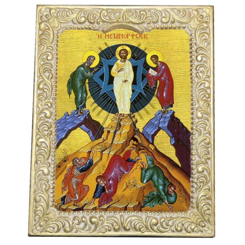 ΜΕΤΑΜΟΡΦΩΣΗ ΤΟΥ ΣΩΤΗΡΟΣ - Βυζαντινή Κορνίζα