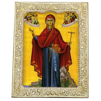 ΠΑΝΑΓΙΑ ΑΓΙΟΥ ΟΡΟΥΣ - Βυζαντινή Κορνίζα